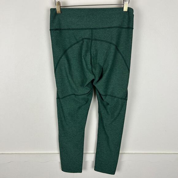 Outdoor Voices 3/4 Warmup Hunter Green High Waisted Leggings M - Picture 3 of 4